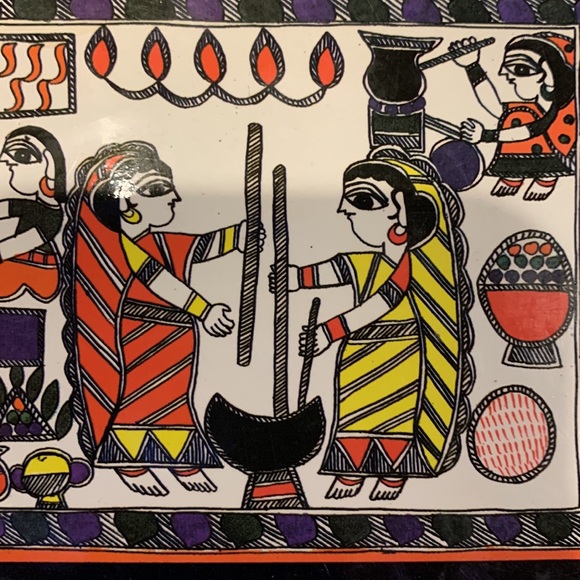 Rare! Madhubani - Art Tradition by K. Prakash - Picture 5 of 7